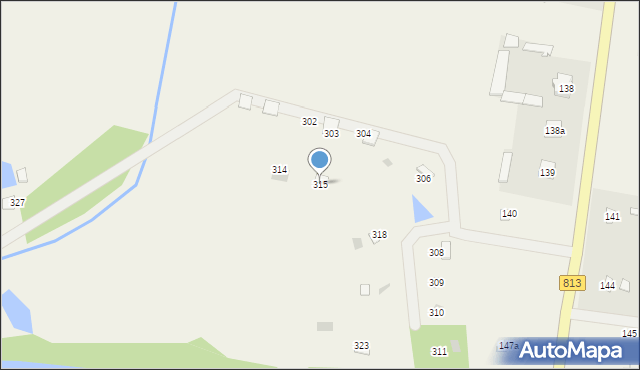 Rozkopaczew, Rozkopaczew, 315, mapa Rozkopaczew