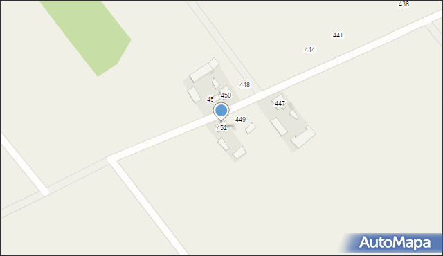 Rozkopaczew, Rozkopaczew, 451, mapa Rozkopaczew