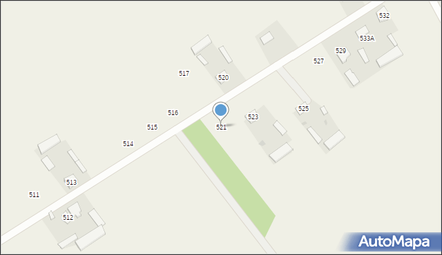 Rozkopaczew, Rozkopaczew, 521, mapa Rozkopaczew