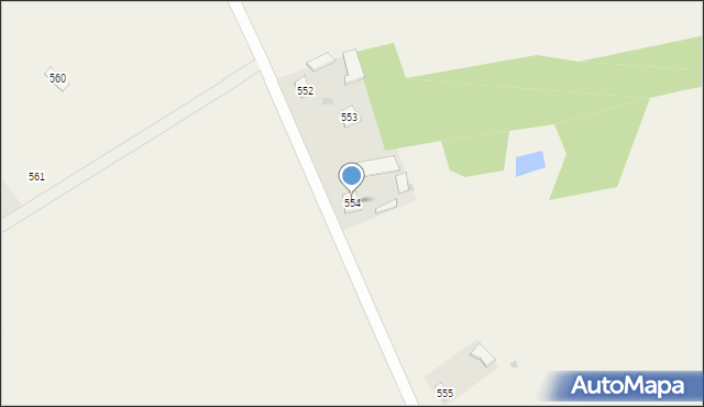 Rozkopaczew, Rozkopaczew, 554, mapa Rozkopaczew