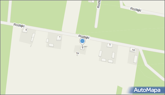 Rozłąki, Rozłąki, 6, mapa Rozłąki