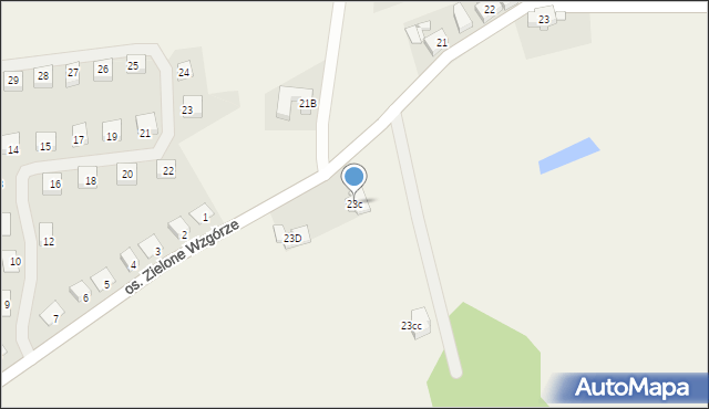 Rozłogi, Rozłogi, 23c, mapa Rozłogi