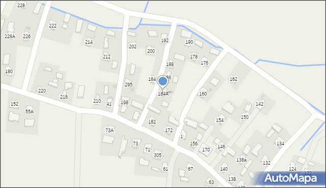 Rożniatów, Rożniatów, 184A, mapa Rożniatów