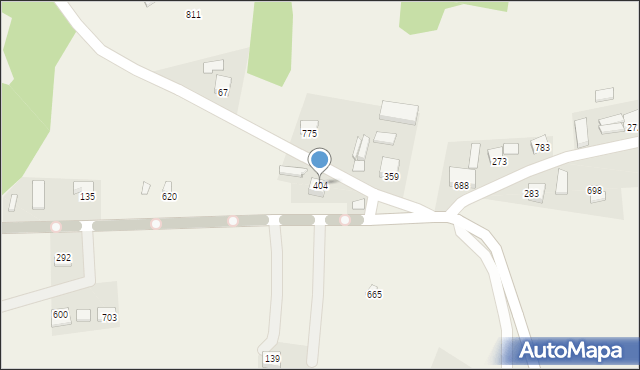 Rożnów, Rożnów, 404, mapa Rożnów