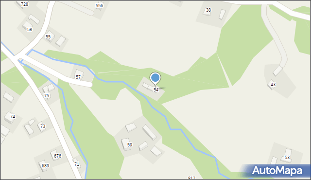 Rożnów, Rożnów, 54, mapa Rożnów