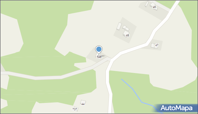 Rożnów, Rożnów, 548, mapa Rożnów