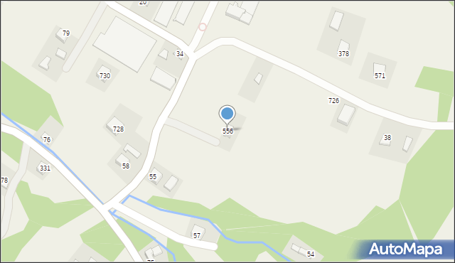 Rożnów, Rożnów, 556, mapa Rożnów