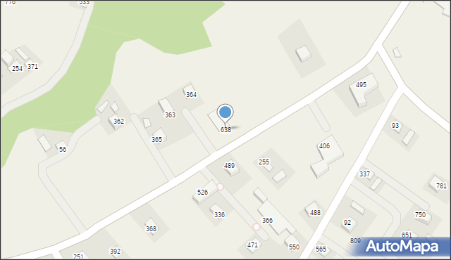 Rożnów, Rożnów, 638, mapa Rożnów