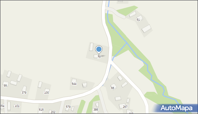 Rożnów, Rożnów, 70, mapa Rożnów