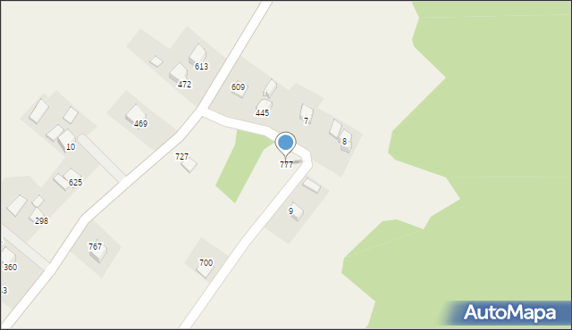 Rożnów, Rożnów, 777, mapa Rożnów