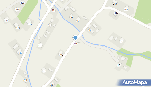 Rożnów, Rożnów, 779, mapa Rożnów