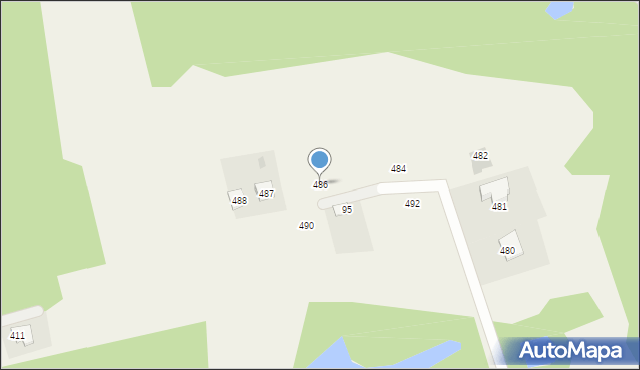 Różnowo, Różnowo, 486, mapa Różnowo