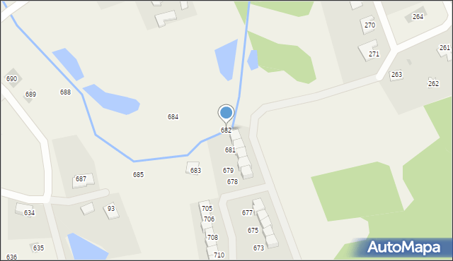 Różnowo, Różnowo, 682, mapa Różnowo