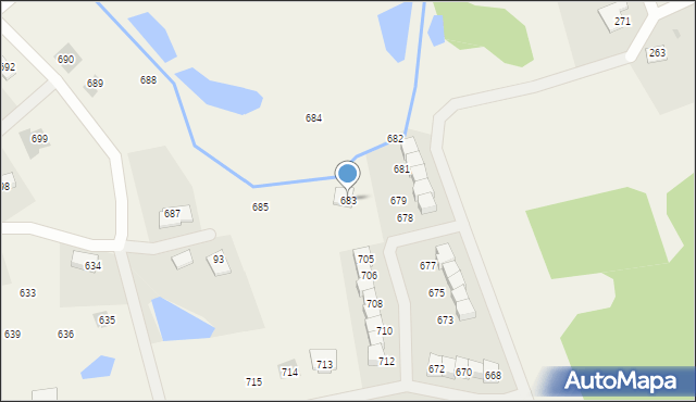 Różnowo, Różnowo, 683, mapa Różnowo