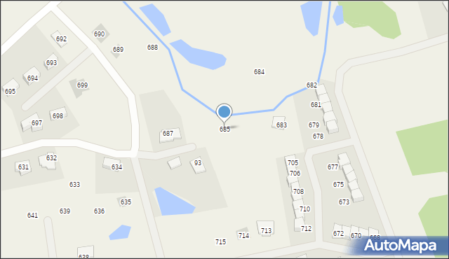 Różnowo, Różnowo, 685, mapa Różnowo