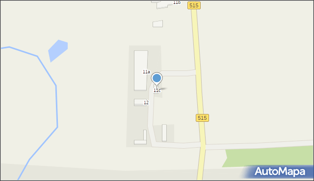 Różnowo, Różnowo, 11c, mapa Różnowo