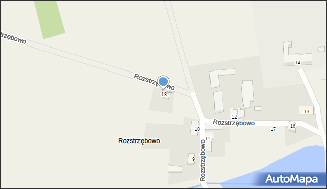 Rozstrzębowo, Rozstrzębowo, 18, mapa Rozstrzębowo