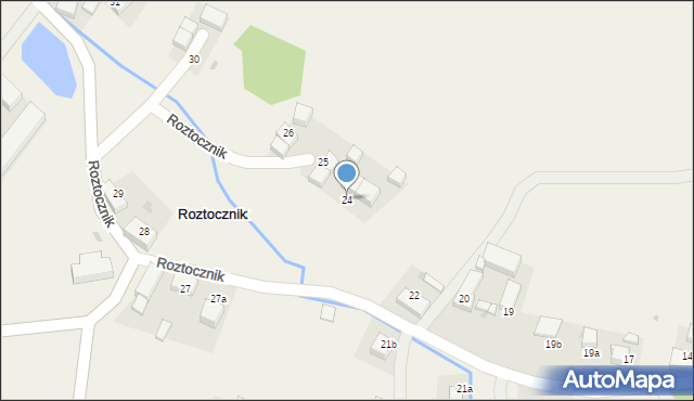 Roztocznik, Roztocznik, 24, mapa Roztocznik