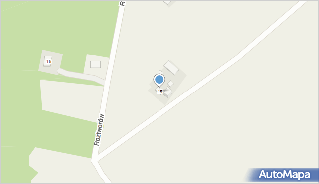 Roztworów, Roztworów, 15, mapa Roztworów