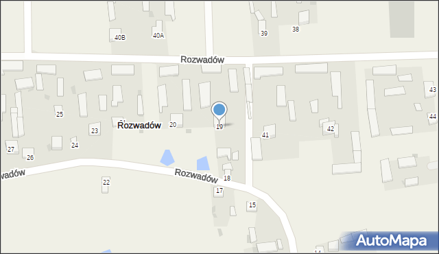 Rozwadów, Rozwadów, 19, mapa Rozwadów