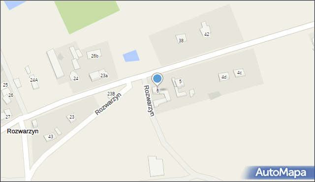 Rozwarzyn, Rozwarzyn, 6, mapa Rozwarzyn