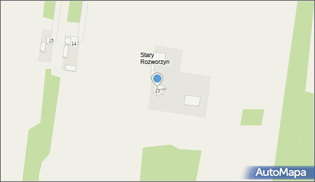 Rozworzyn, Rozworzyn, 13, mapa Rozworzyn