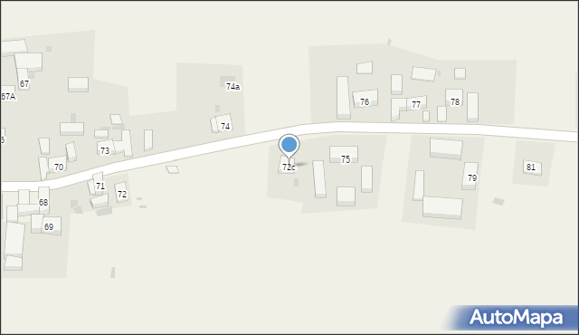 Różyniec, Różyniec, 72c, mapa Różyniec