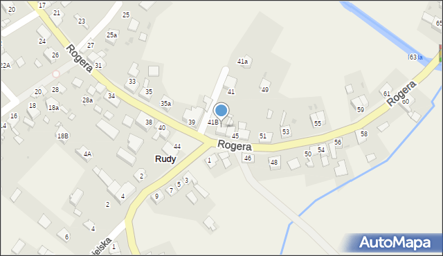 Rudy, Rogera, 43, mapa Rudy