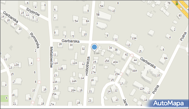 Rumia, Robotnicza, 15d, mapa Rumia