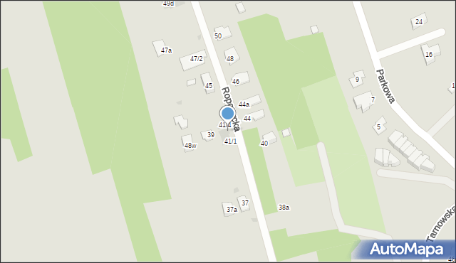 Rzeszów, Ropczycka, 41/3, mapa Rzeszów