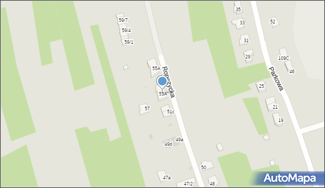 Rzeszów, Ropczycka, 53A, mapa Rzeszów