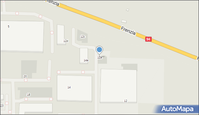 Siemianowice Śląskie, Rozwojowa, 12a, mapa Siemianowice Śląskie