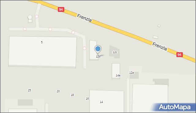 Siemianowice Śląskie, Rozwojowa, 12d, mapa Siemianowice Śląskie