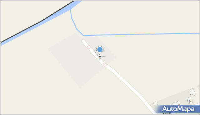 Sieniawka, Rolnicza, 52, mapa Sieniawka