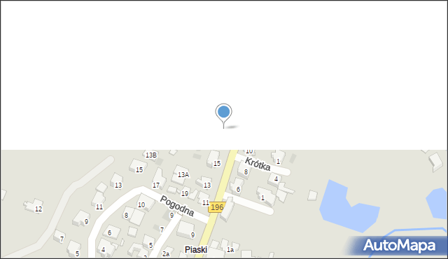 Skoki, Rościńska, 19, mapa Skoki