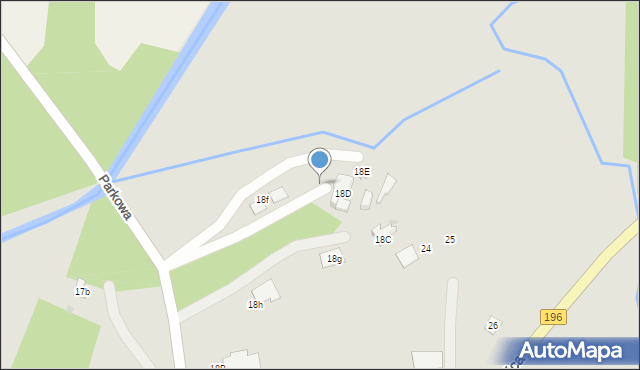 Skoki, Rościńska, 20, mapa Skoki