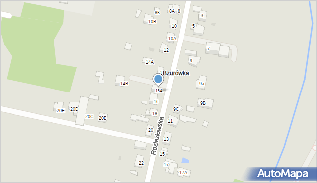 Sochaczew, Rozlazłowska, 16A, mapa Sochaczew