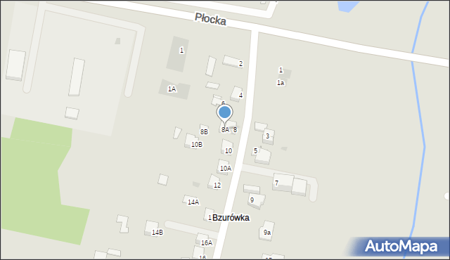 Sochaczew, Rozlazłowska, 8A, mapa Sochaczew