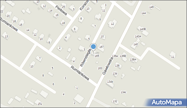 Sochaczew, Równoległa, 6, mapa Sochaczew