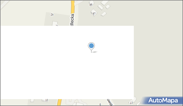 Sokołów Podlaski, Romanowskiego, kmdr., 3, mapa Sokołów Podlaski