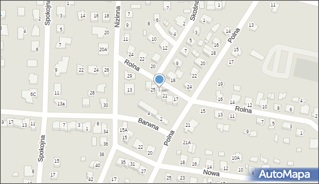 Solec Kujawski, Rolna, 23, mapa Solec Kujawski