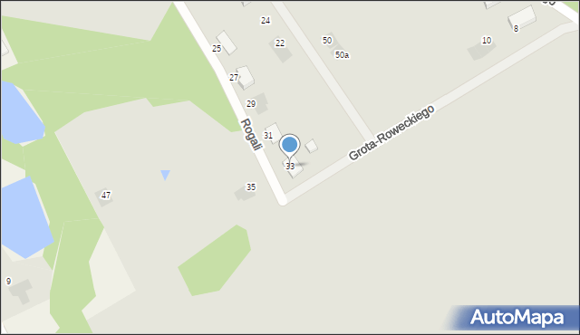 Starogard Gdański, Rogali Wincentego, 33, mapa Starogard Gdański