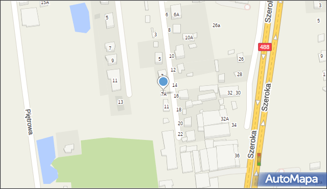 Starowa Góra, Rolnicza, 7A, mapa Starowa Góra