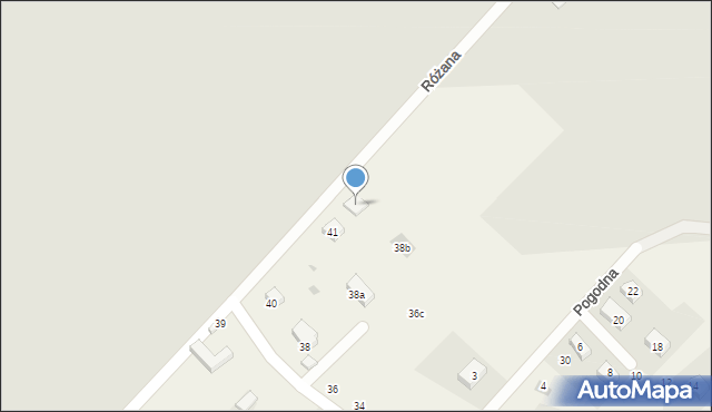 Strzelin, Różana, 39, mapa Strzelin