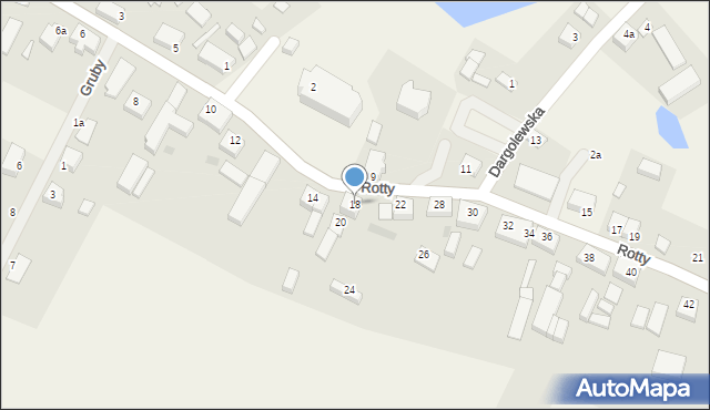 Strzepcz, Rotty Józefa, ks., 18, mapa Strzepcz