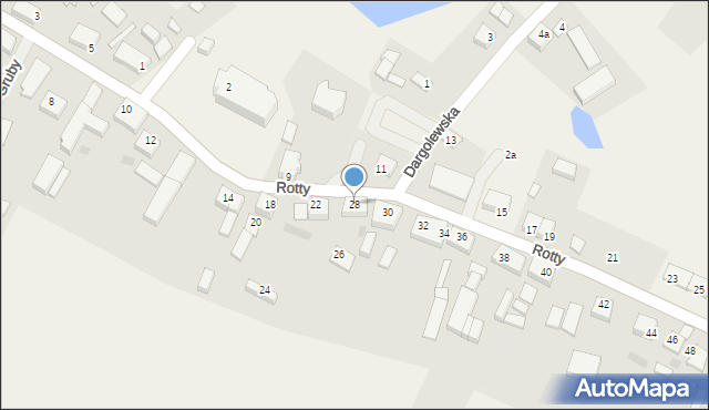 Strzepcz, Rotty Józefa, ks., 28, mapa Strzepcz