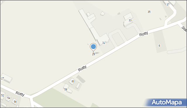 Strzepcz, Rotty Józefa, ks., 29, mapa Strzepcz