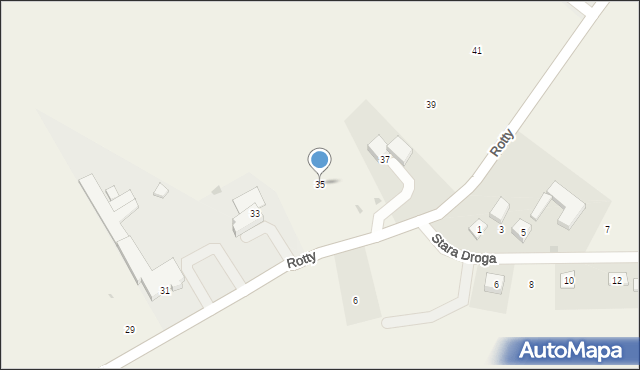 Strzepcz, Rotty Józefa, ks., 35, mapa Strzepcz