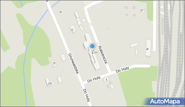 Tarnów, Robotnicza, 4, mapa Tarnów