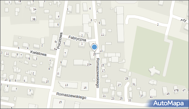 Tarnowo Podgórne, Romaszewskiego Zbigniewa, 10, mapa Tarnowo Podgórne